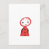 Carte Postale Petit chaperon rouge (Devant)