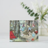 Carte Postale Petit chaperon rouge : Pages terminées (Debout devant)