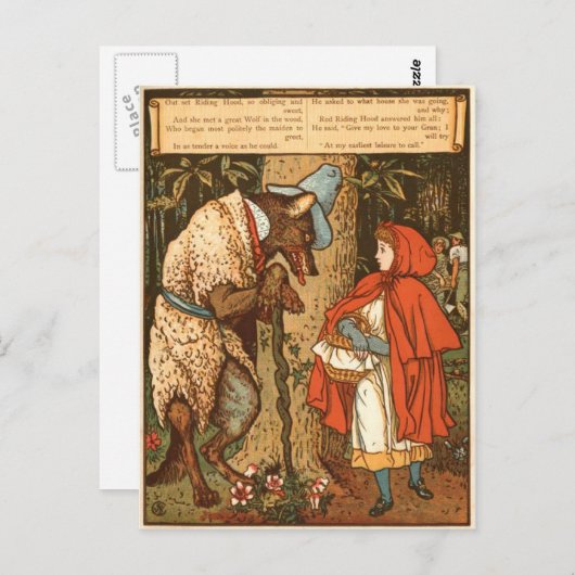 Carte Postale petit-chaperon-rouge-photos-9 (Devant / Derrière)