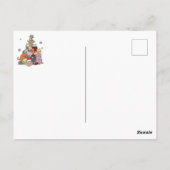 Carte Postale Petit chat de Noël (Dos)