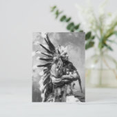 Carte Postale Petit Cheval, Sioux d'Oglala, années 1890 (Debout devant)