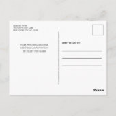 Carte Postale Petit Chien Anniversaire Fête Animaux de compagnie (Dos)