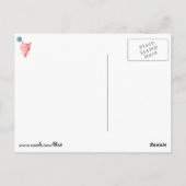 Carte Postale Petit Cochon mignon (Dos)