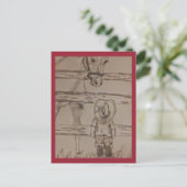 Carte Postale petit cowboy (Debout devant)