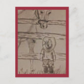 Carte Postale petit cowboy (Devant)