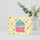 Carte Postale petit cupcake (Debout devant)