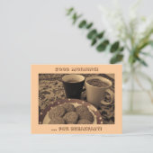 Carte Postale Petit déjeuner (Debout devant)