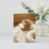 Carte Postale petit déjeuner (Debout devant)