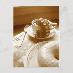 Carte Postale petit déjeuner