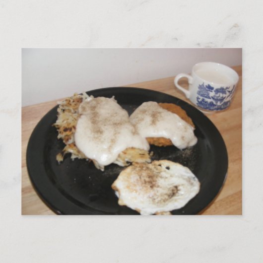 Carte postale petit-déjeuner (Devant)