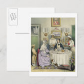 Carte Postale Petit-déjeuner, assiette 3 de 'Anglo Indians', eng (Devant / Derrière)