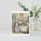 Carte Postale Petit-déjeuner, assiette 3 de 'Anglo Indians', eng (Debout devant)