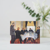 Carte Postale Petit déjeuner au Blankenberghe (Debout devant)