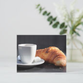 Carte Postale petit déjeuner français 2 (Debout devant)