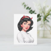 Carte Postale Petit Diable (Debout devant)