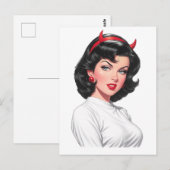 Carte Postale Petit Diable (Devant / Derrière)