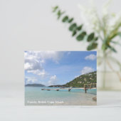 Carte Postale Petit dock Poscard de Tortola (Debout devant)