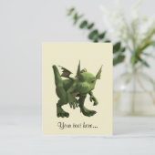 Carte Postale Petit dragon (Debout devant)