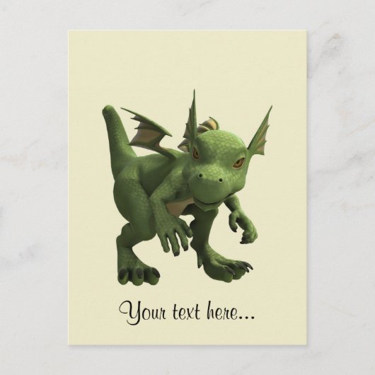 Carte Postale Petit dragon (Devant)