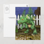 Carte Postale Petit Dragon (Devant / Derrière)