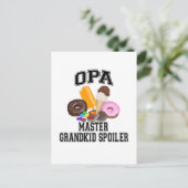 Carte Postale Petit-enfant Opa Gâcheur (Debout devant)