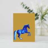 Carte Postale Petit-fils de Godolphin Arabian Blu Canvas Imprime (Debout devant)