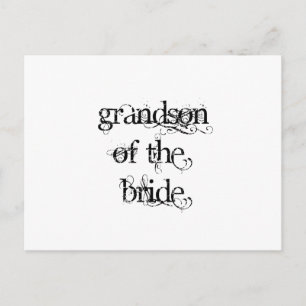 Carte Postale Petit-fils de la mariée