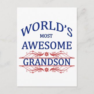 Carte Postale Petit-fils le plus génial du monde