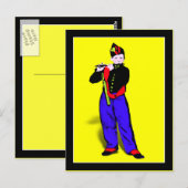 Carte Postale Petit flûtiste de Manet ala (Devant / Derrière)