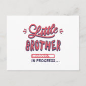 Carte Postale Petit frère en route (Devant)