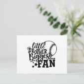 Carte Postale Petit Frère Le Plus Grand Fan Baseball (Debout devant)