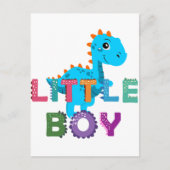 Carte Postale Petit garçon dino (Devant)