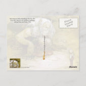 Carte Postale Petit garçon et troll (Dos)