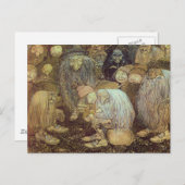 Carte Postale Petit Garçon Gnome (Devant / Derrière)