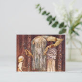 Carte Postale Petit garçon recevant Troll Herb (Debout devant)