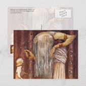 Carte Postale Petit garçon recevant Troll Herb (Devant / Derrière)