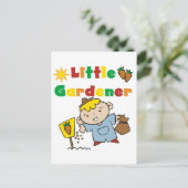 Carte Postale Petit Gardener T-shirts et cadeaux (Debout devant)