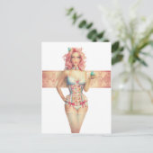 Carte Postale "Petit gâteau" par Howden écossais (Debout devant)