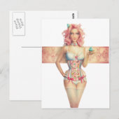 Carte Postale "Petit gâteau" par Howden écossais (Devant / Derrière)