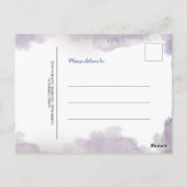 Carte Postale Petit hibou Merci d'anniversaire (Dos)