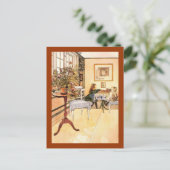 Carte Postale Petit jeu d'échecs (Debout devant)