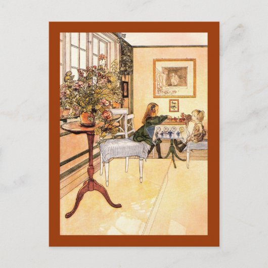 Carte Postale Petit jeu d'échecs (Devant)