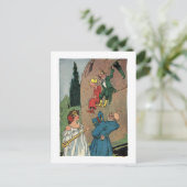 Carte Postale Petit magicien vintage d'Oz (Debout devant)