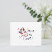 Carte Postale Petit mais bruyant (Debout devant)
