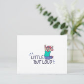Carte Postale Petit mais bruyant (Debout devant)
