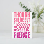 Carte Postale Petit Mais Fierce (Debout devant)