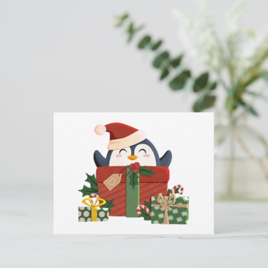 Carte Postale Petit manchot (Debout devant)