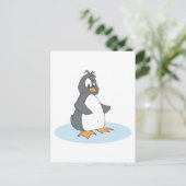 Carte Postale petit manchot solitaire (Debout devant)