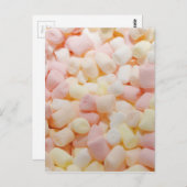 Carte Postale Petit Marshmallows (Devant / Derrière)