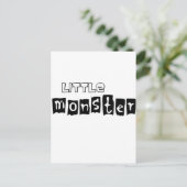 Carte Postale Petit monstre (Debout devant)